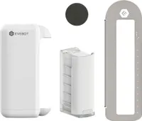 EVEBOT PrintPods ruční tiskárna mini přenosná inkoustová tiskárna na tetování BT funkce ovládání APP, s inkoustovou kazetou šetrnou k pokožce (černá) + pravítko