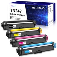 MOOHO 4er Kompatible für Brother TN-247 TN247 TN 243 Toner MFC-L3750CDW L3710CW L3730CDN L3510CDW L3770CDW DCP-L3550CDW HL-L3230CDW L3210CW L3270CDW