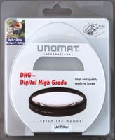 UV filtr 58mm DHG s černou povrchovou úpravou