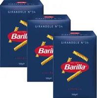 Barilla Girandole Nr 34 Kurze Pasta aus Hartweizengriess 500g 3er Pack