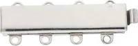 JuwelmaLux Perlenschließe 925/000 Sterling Silber JL30-09-4218