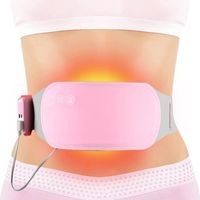Heizkissen Rücken gegen Krämpfe, Menstruations-Wärmegürtel Damen Heizgürtel für Krämpfe und Periode, Wärmekissen für Frauen und Mädchen, USB-Sofortheizung