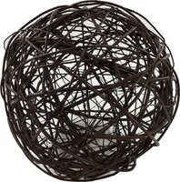 Ogrodzenia Wiklinowe Weidenkugel, 50 cm, Gartenkugeln für Außen & Innen, Dekokugel aus geflochtener Weide für Garten, Balkon und Terrasse