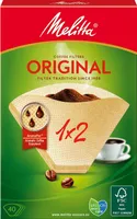 Melitta Kaffeefilter 1x2 40. Schrumpfung 18p