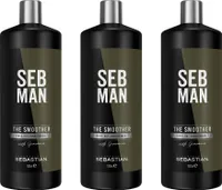 The Smoother Conditioner 3x1000 ml