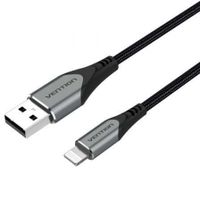 Vention LABHD, 0,5 m, Lightning, USB A, Männlich, Männlich, Aluminium, Grau