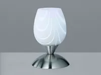 Tischleuchte Silber -Weiß Touchfunktion, Ø12cm H18cm - R59441001