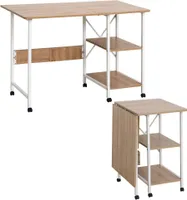 Sklápěcí počítačový stůl HOMCOM 836-194 - A