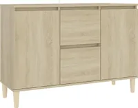 vidaXL Kredens dąb sonoma 103,5x35x70 cm Materiał drewnopochodny