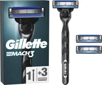 Gillette Mach3 - Rasierer und 2 Rasierklingen