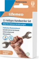 Lifemed Handwerkerset Pflaster hautfarben 5 Größen 11-teilig (120 Pack x 11 Stück)