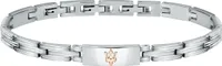 Maserati Jm121atk12 21.5 Cm Armband Silber  Mann Silber One Size