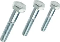 Sechskantschrauben M6 x 100 mm - Stahl verzinkt DIN 931  - 5 Stk