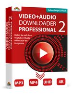 Video und Audio Downloader 2 Professional - PC DVD-ROM
