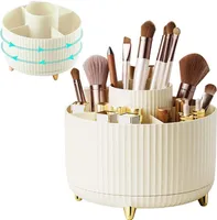 Make-Up Organizer Kosmetik Organizer 360° Drehbarer 5 Fächern für Kosmetik &Accessoires