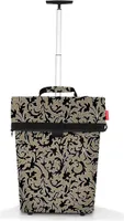 reisenthel trolley M, Einkaufstrolley, Einkaufstasche mit Rollen, Baroque Marble, 43 L, NT7061