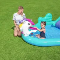 Bestway Aufblasbares Spielcenter Magisches Einhorn Mehrfarbig