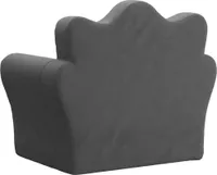 vidaXL Schlafsofa für Kinder Anthrazit Weich Plüsch