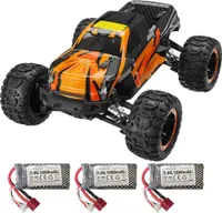 HBX 16889A Pro 1/16 2,4G 4WD bürstenlose RC-Truck Hochgeschwindigkeits vollproportional RC Automodelle mit 3 Akkus