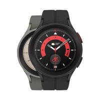 Samsung Galaxy Watch5 Pro 3,56 cm (1.4") OLED 45 mm Digital 450 x 450 Pixel Touchscreen 4G Schwarz WLAN GPS