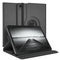 EAZY CASE Tablet Hülle kompatibel mit Apple iPad Mini 6 (2021) Hülle, 360° drehbar, Tablet Cover, Tablet Tasche, Premium Schutzhülle aus Kunstleder in Schwarz