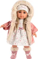 Llorens 53541 ELENA - realistická panenka s měkkým látkovým tělem - 35 cm