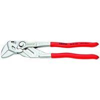 Knipex 860-3250 Szczypce nastawne 250mm do 46mm, (1¾'), powlekane KS, czerwone/szare