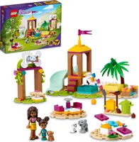LEGO 41698 Friends Tierspielplatz, Spielset mit Tieren, Rutsche und Andrea, Spielzeug für Mädchen und Jungen ab 5 Jahre, Geburtstagsgeschenk