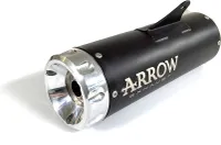 Wydech ARROW REBEL Sip-On do Honda CMX500 Rebel 2017-2022, stal nierdzewna, czarny