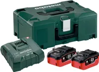 Metabo Zestaw Akumulatorów 2 X 5.5Ah Lihd + Ładowarka Asc 30-36 V + Walizka Metaloc