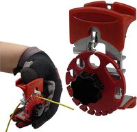 Leeofty Manuelle elektrische Bohrmaschine Mehrzweck-Abisoliermaschine Schrottkabel-Abziehmaschinen Abstreifer für 1-30 mm 