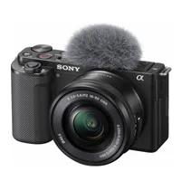 Vlog-Kamera schwarz MP Sony 20,1 ZV-1F