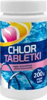 GAMIX POOL SYSTEM CHLOR TABLETKI Skuteczna Dezynfekcja Wody Basenowej Duże 5x200g