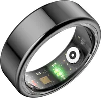 Smart Ring(Innendurchmesser 18,9 mm,Umfang 5,95 cm) Überwachung Schlaf und Herzfrequenz, Fitness- und Wellness-Tracker, Schrittzähler-Ring, wasserdich