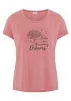 GARDENA T-Shirt mit dezentem, floralem Frontprint