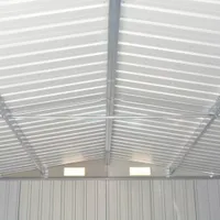 vidaXL Szopa narzędziowa antracyt 257x990x181 cm Stal ocynkowana
