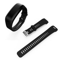 Silikon Armband Für Garmin Vivosmart HR Sport Fitness Tracker Ersatz Armband Schwarz L