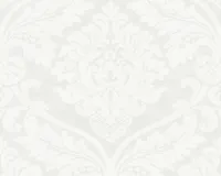Livingwalls Vliestapete Simply White 2, metallic, weiss, 10,05 m x 0,53 m, 554338, 5543-38