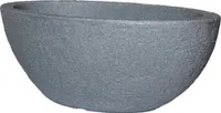 Pflanzschale geli Kunststoff Ø 60 x 34 x 23 cm grau