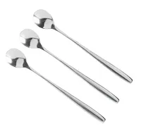 CHG Joghurt-/Longdrinklöffel Edelstahl 19cm 3Stück