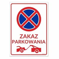 Značka Korfed Zákaz parkování 25X35 cm X 1 ks.