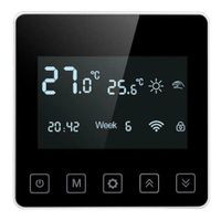 SWAREY WIFI pokojový termostat Programovatelný termostat pro podlahové vytápění s ovládáním aplikací / Úspora energie