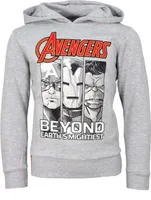 Marvel Avengers Kinder Jungen Fleece Hoodie Kapuzenpullover Pulli – Grau / 104