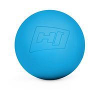 Hop-Sport Massageball für Hand, Fuß, Rücken - Faszienball für die gezielte Triggerpunkt-Massage aus Silikon – 63 mm Durchmesser HS-S063MB - Türkis