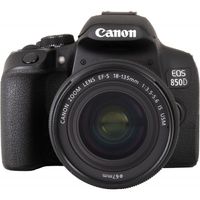 Canon EOS 850D + EF-S 18-135mmf/3,5-5,6 iS USM (Lieferung nur an Gesellschafter mit SIP-Vertrag), Farbe:Schwarz