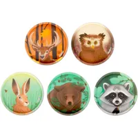 ergobag Schulranzen-Zubehör Klettie-Set Forest Animals bunt