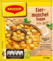 Maggi Guten Appetit Eiermuschel Suppe mit natürlichen Zutaten 63g
