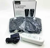 FIT KING FT-008A Masážne prístroje na nohy proti bolesti a cirkulácii krvi Lymfodrenážny prístroj Nohy Paže Lýtka Kompresný prístroj na RLS unavené a boľavé nohy Ruky Zotavenie svalov po tréningu
