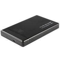 480 m/BPS 2,5 Zoll SATA USB 2.0 External HDD -Gehäuse Festplattenantriebs -SSD -Fall-Schwarz