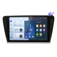 10'' navigačné autorádio carplay 8kern 4G GPS Android13 DAB+ Bluetooth 4+64G pre Škoda Octavia 2013-2018